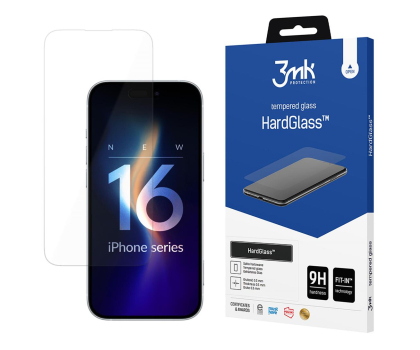 Szkło i folia ochronna 3MK HardGlass do iPhone 16 Plus 5903108579773